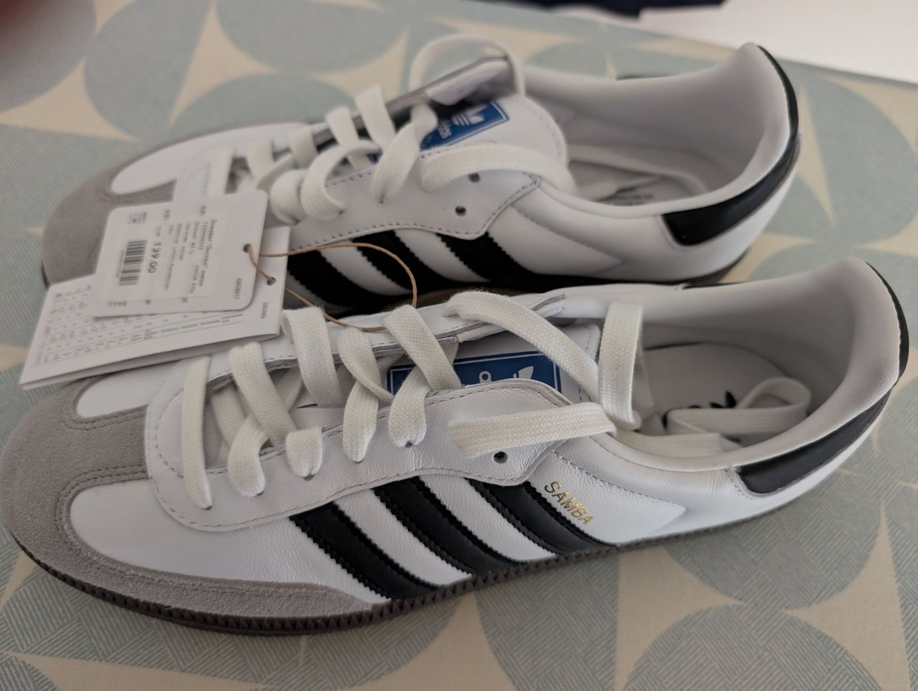 Adidas Herrenschuhe: Adidas Samba weiss NEU 43.5 Grösse – Neu (gemäss Beschreibung) aus Stans von Magas