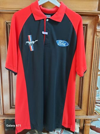 Ford Mustang Poloshirt Grösse XXL