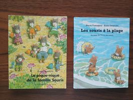 Lot de 2 livres "Famille Souris", Kazuo Iwamura, Français