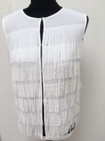 Bluse Oberteil weiss Gr. S/M Tuzzi