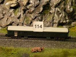 SBB CFE Gepäckwagen, Top Zustand, Rarität! 114