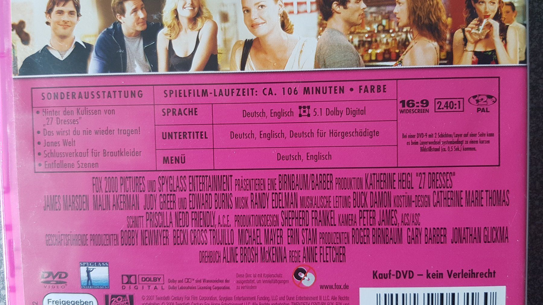 Alle DVDs: DVD 27 Dresses – Gebraucht aus Oetwil am See von fineli2 1