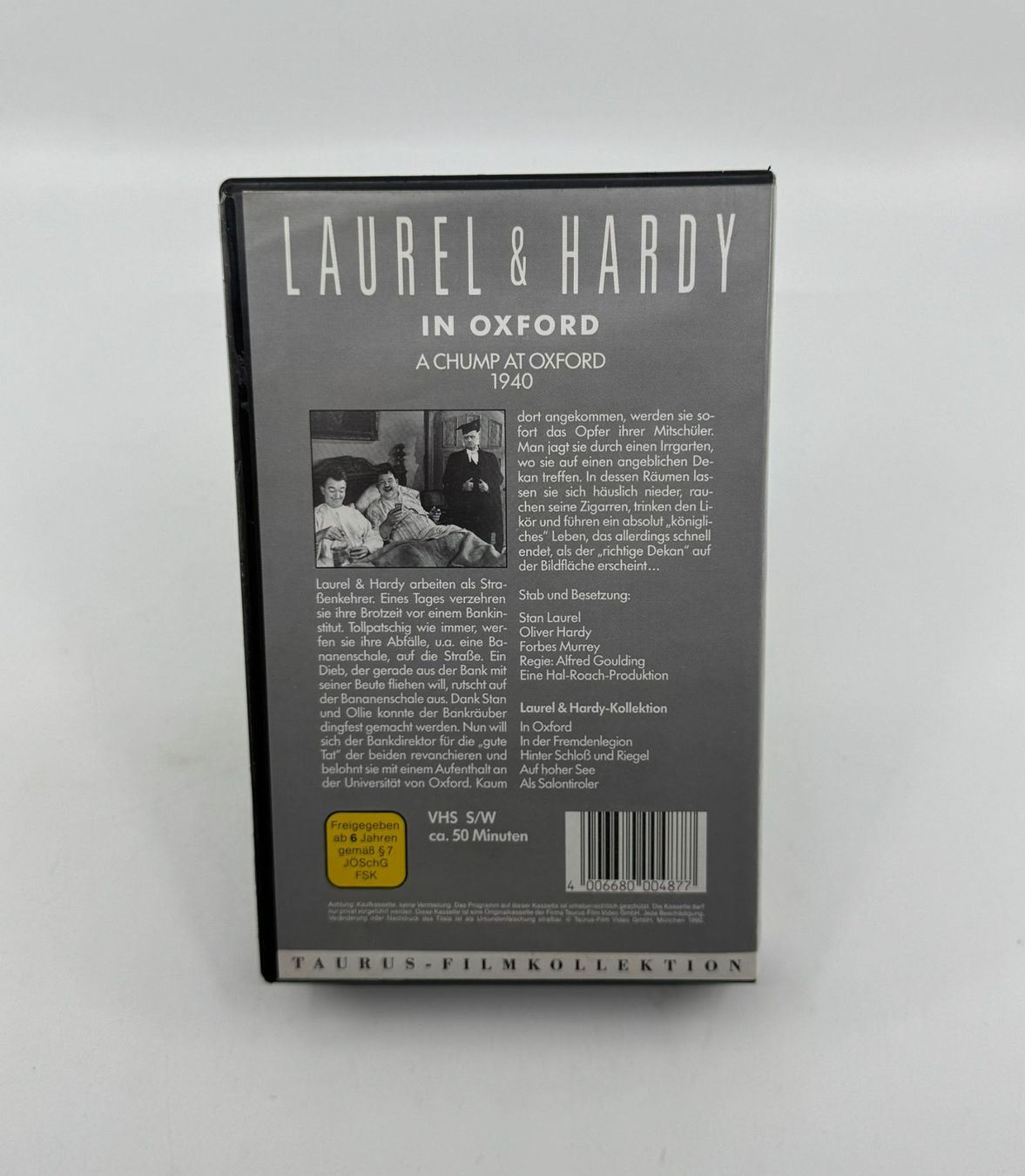 Tutti i VHS: Laurel & Hardy in Oxford Nummer Eins VHS – Usato da Herisau venduto da Seyashop1 1