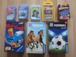 8 Spiele Kinder Familie, Fussball, Pferde, Harry Potter
