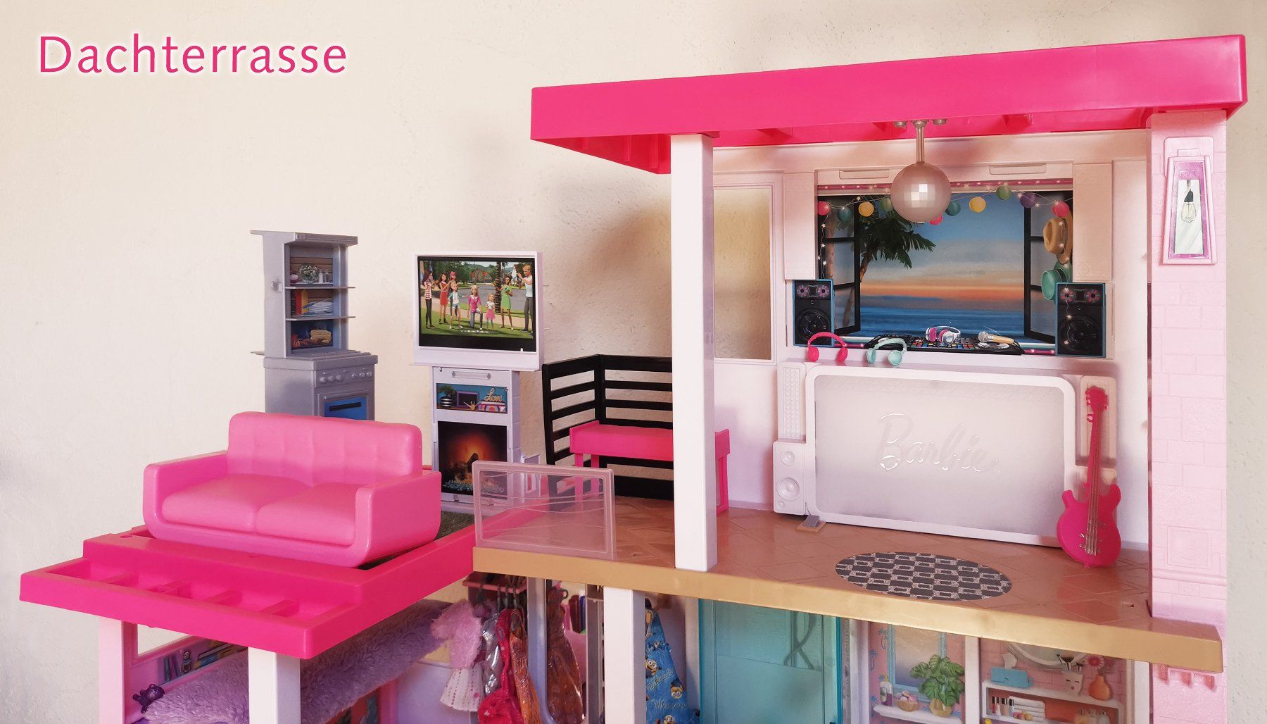 Barbie Puppenhäuser & -möbel: Barbie Traumhaus Strandvilla – Gebraucht aus Altendorf von Hauckke 4