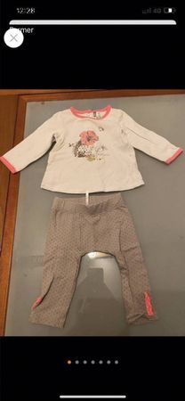 Lot fille t.68 hiver