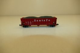 Atlas N: US Hopper Car Santa Fe beladen