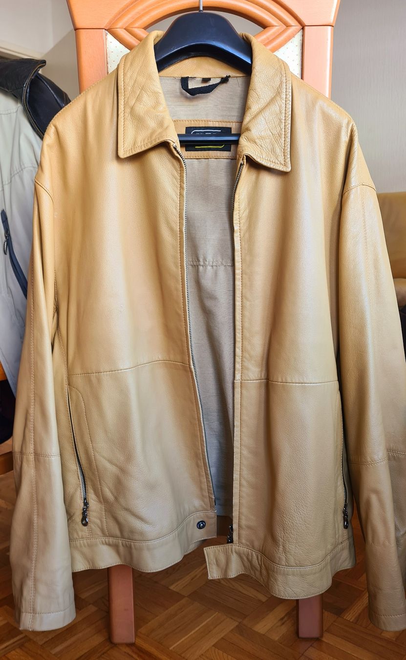 Camel Giacche: Camel Active Leather Jacket, Size 50, Great Condition! – Usato da vevey venduto da Edwatch
