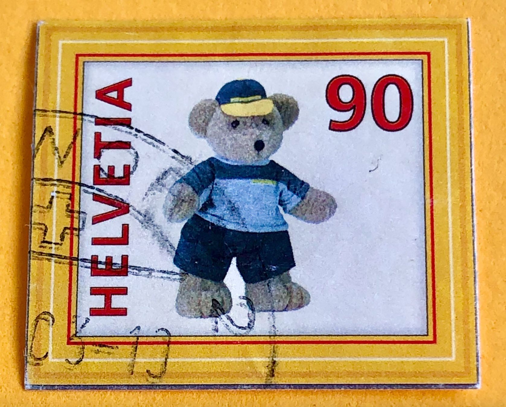 Tutti i francobolli: Nr.1055 GESTEMPELT 100 Jahre Teddybär 2002    – Usato da Aarau venduto da Billa007