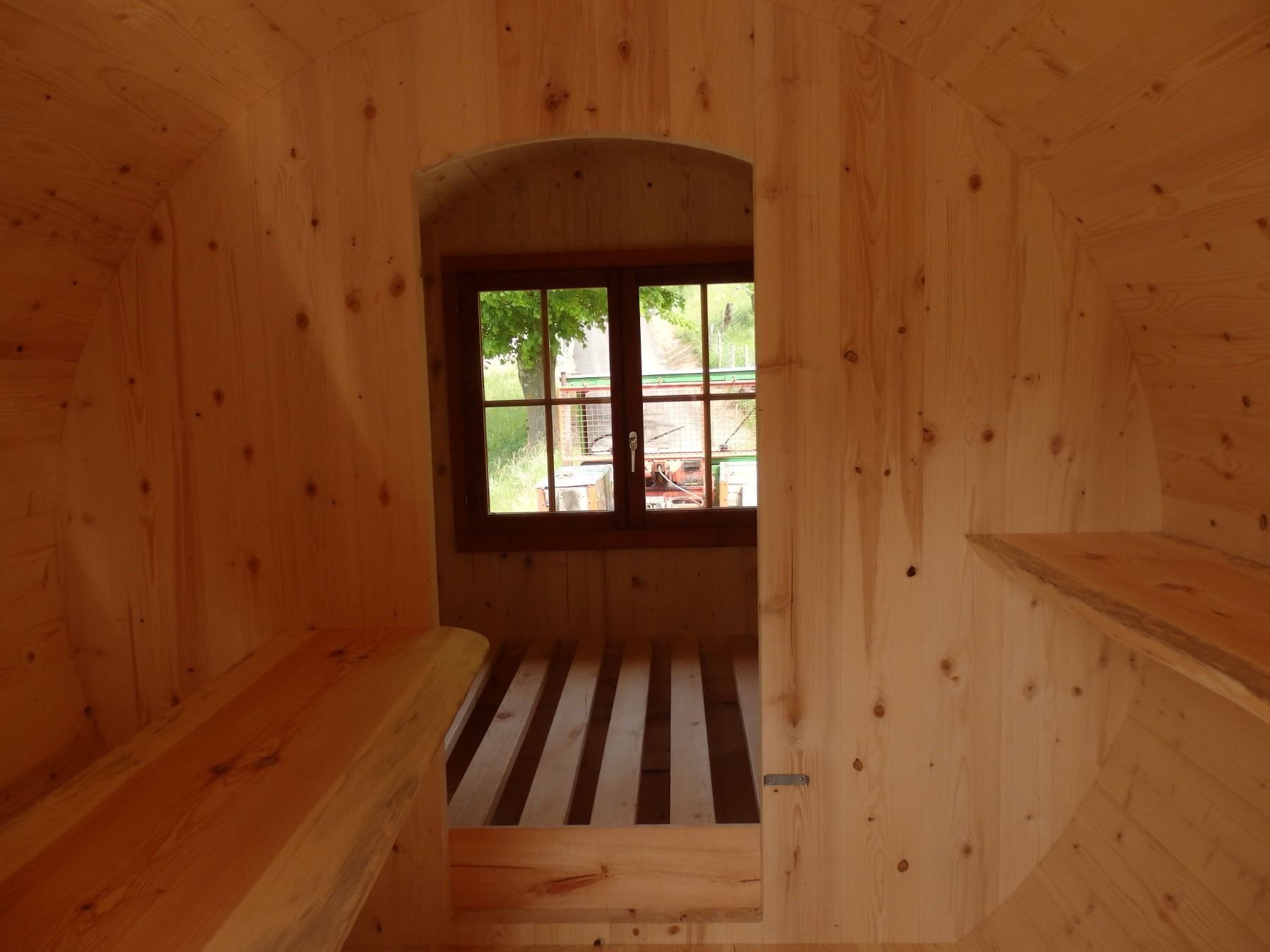 Sauna & Accessori: Tiny House Fasshaus Fassauna – Nuovo (secondo la descrizione) da Heiligenschwendi venduto da kiplimo 8
