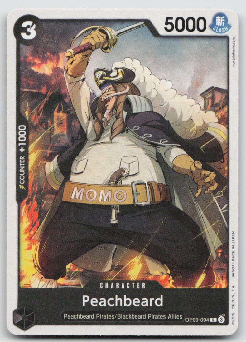 Bandai Carte collezionabili: One Piece Peachbeard OP09-094 C – Usato da Lugano venduto da VlaseCard