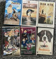 VHS-Kassetten, 6er Set, Kinderfilme, Nostalgie pur!