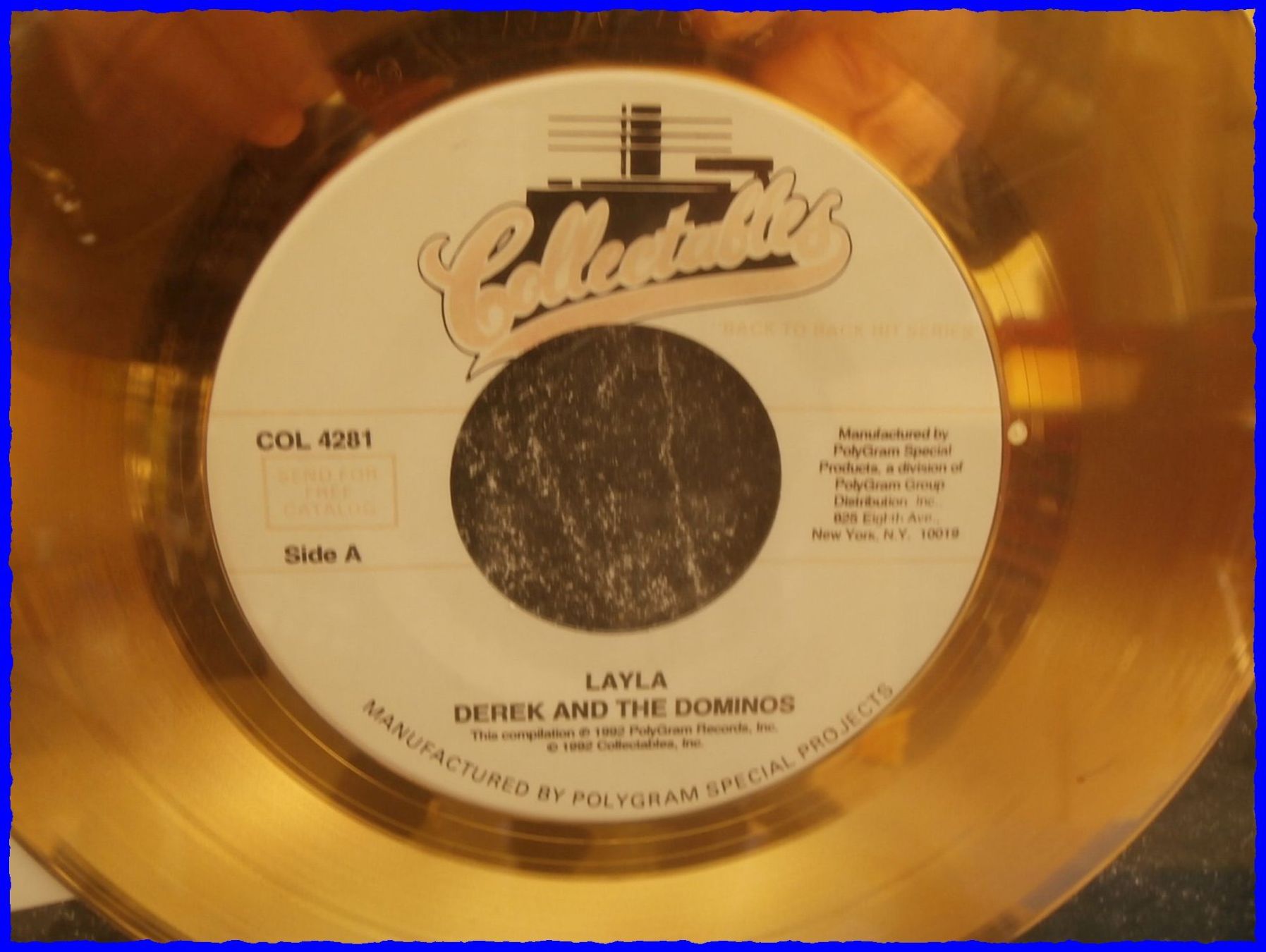 Dischi in vinile: Eric CLAPTON "Layla" - Gold Schallplatte - Limited Edition – Nuovo (secondo la descrizione) da Worblaufen venduto da Re_mo81 4