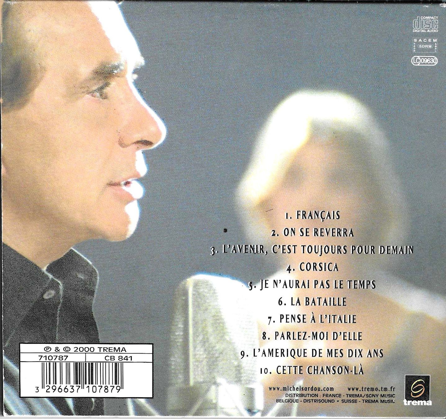 CD: Michel Sardou 2 CD's - Du plaisir & Français – Usato da Savagnier venduto da Ne2065 2