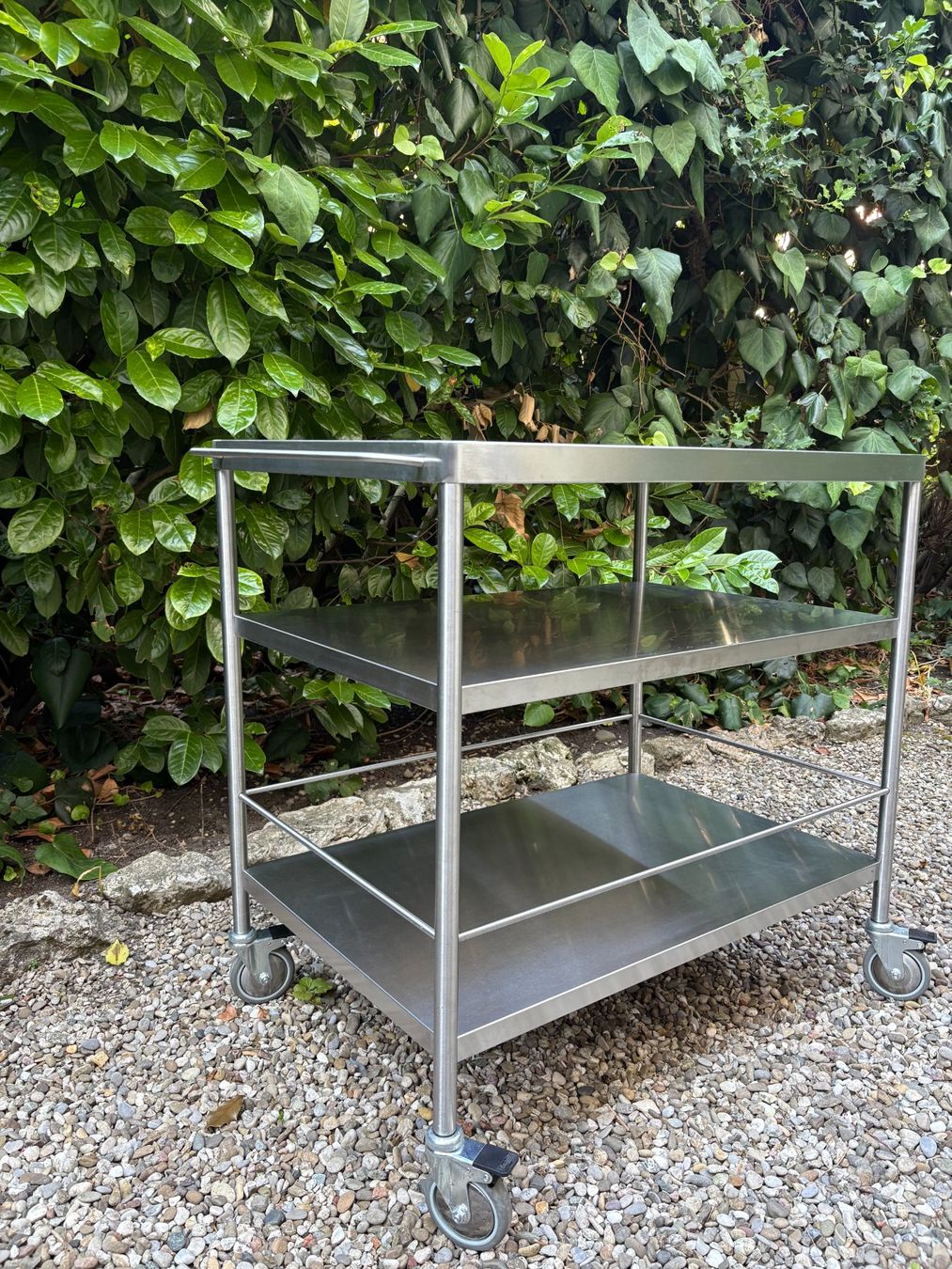 Ikea Dessertes: FLYTTA Servierwagen, Edelstahl – D'occasion à Basel par dav_b5gb 1
