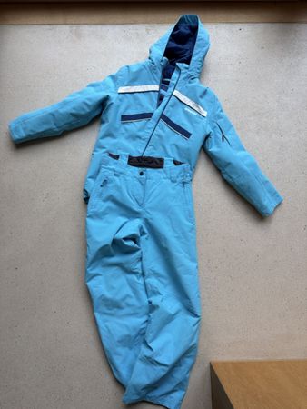 Ziener Skianzug hellblau Gr. 152 guter, gebrauchter Zustand