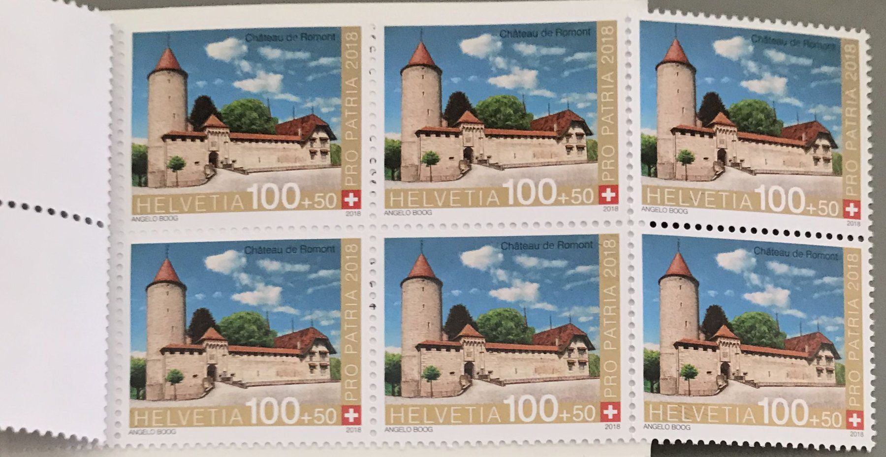 Tutti i francobolli: 2018 MH Pro Patria postfrisch Postpreis 14.-   KW Fr. 42.- – Nuovo (secondo la descrizione) da Eggersriet venduto da stamp303 1