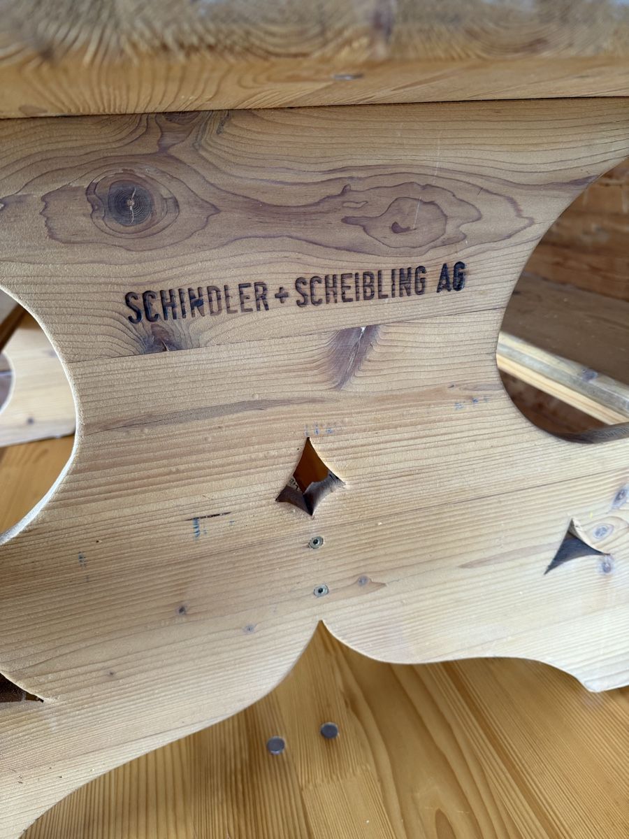 Panchine: Schindler & Scheibling Sitz Bank – Usato da Baeretswil venduto da boxer33 4
