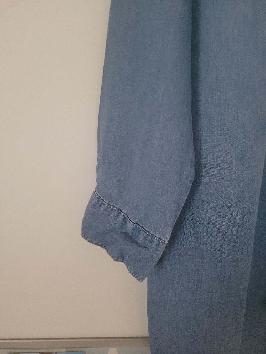 Vero Moda Camicette: Vero Moda Longbluse in Jeansoptik, hellblau, Gr. XL – Usato da Büren NW venduto da nie_k6382 3