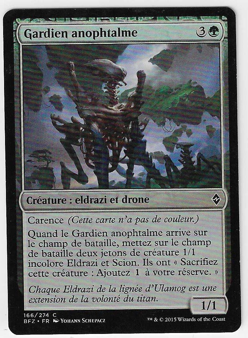 Magic The Gathering Carte collezionabili: [MTG] Eyeless Watcher [fr] – Usato da Nyon venduto da LucidumMTG