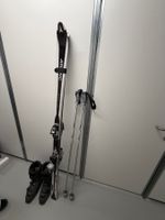 Atomic Ski-Set & Columbia Ski-Anzug