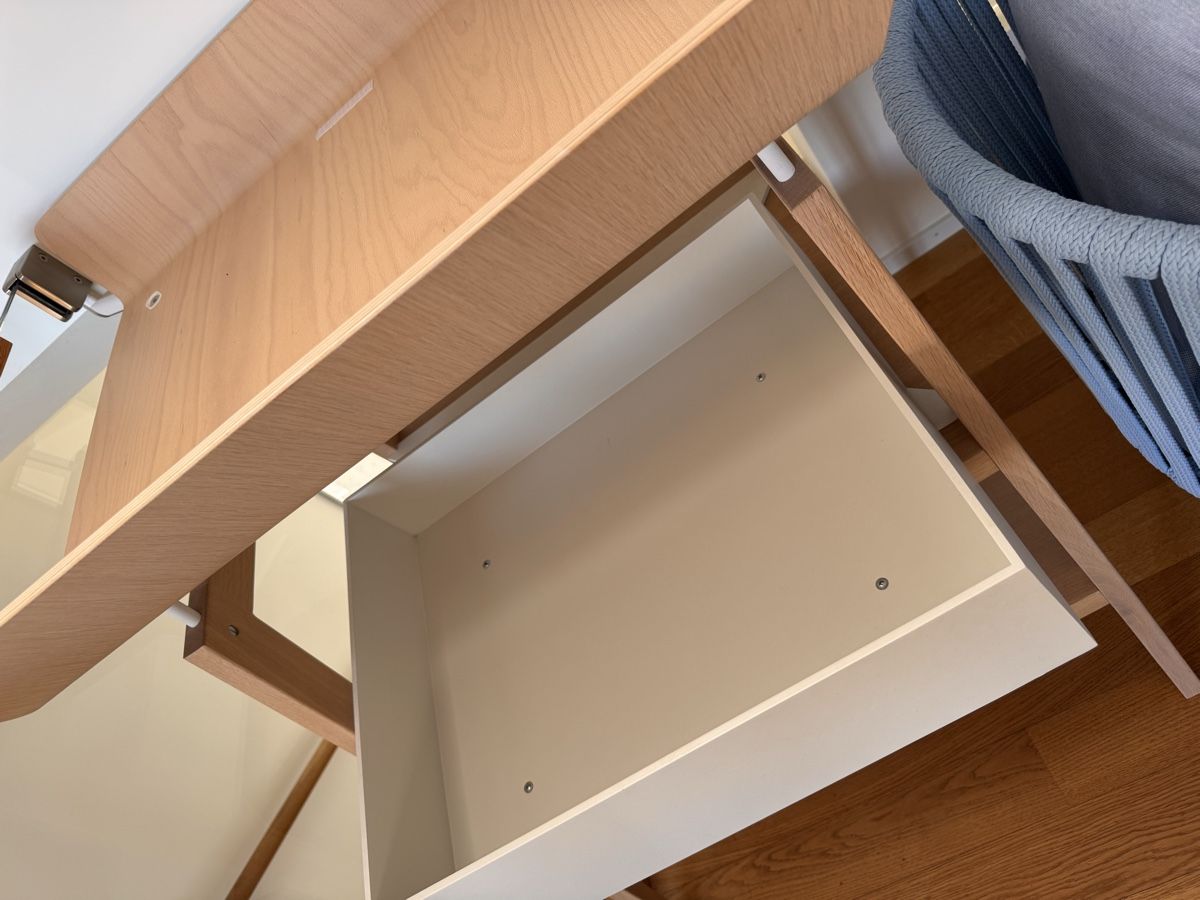 Leander Fasciatoi & Accessori: Wickelkommode von Leander Linea mit Schublade Buche – Usato da Zürich venduto da tes_8mdn 1