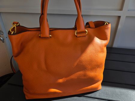 PRADA Tasche original Leder orange