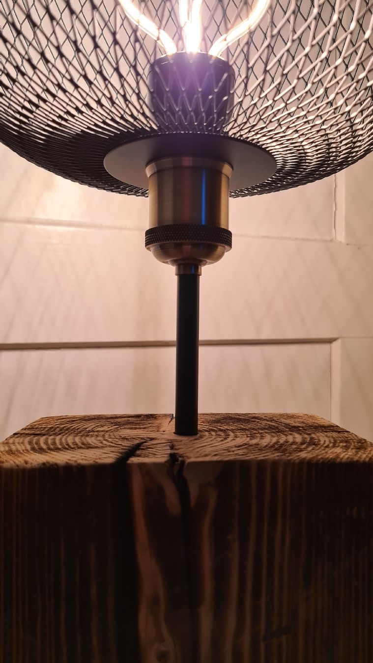 Lampade: Altholz Lampe – Nuovo (secondo la descrizione) da Lenzburg venduto da Tolony 2
