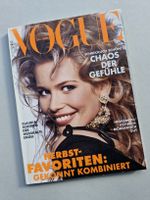 VOGUE Deutschland September 1992, Claudia Schiffer