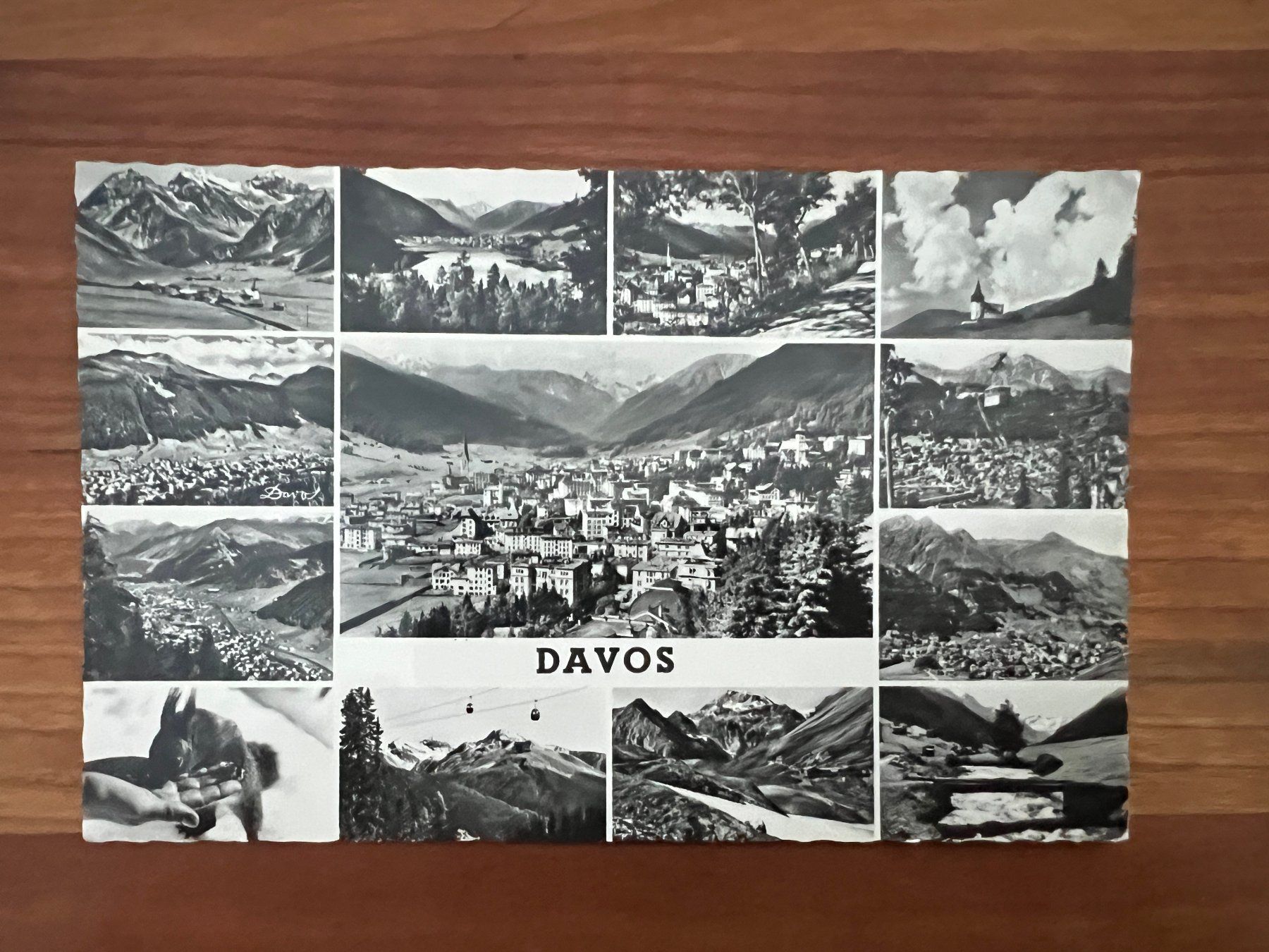 Cartoline postali: AK  1963 Davos   (G3153) – Usato da Hinwil venduto da Sidi4