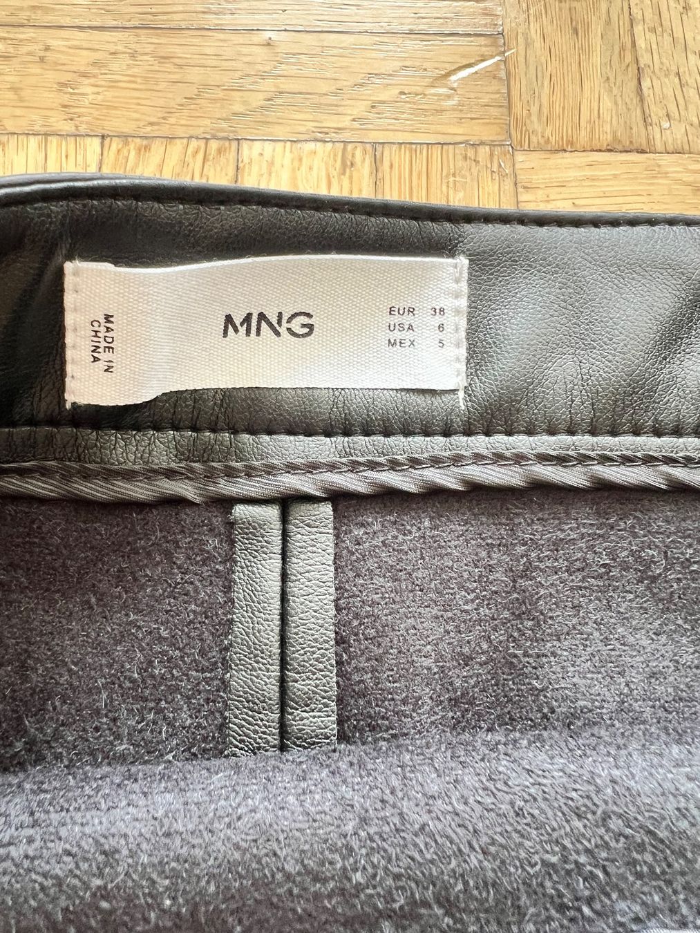 Mango Röcke: NEU Mango Leder Jupe / Rock - Grösse 38 – Neu (gemäss Beschreibung) aus Effretikon von YaMn 2