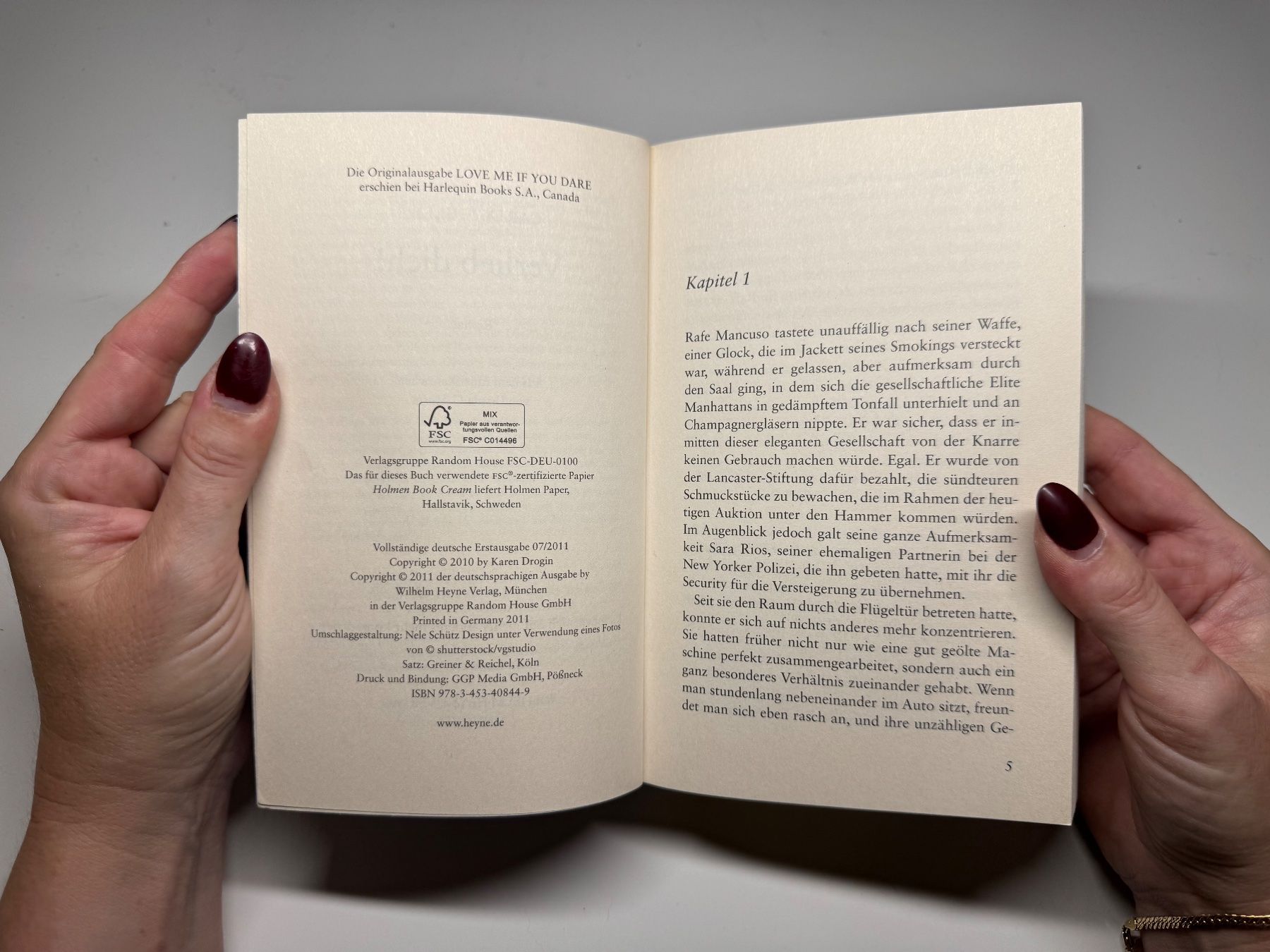 Bücher: ROMAN: Carly Phillips, Verlieb dich! – Gebraucht aus Grosswangen von Deutsche_Romane 3
