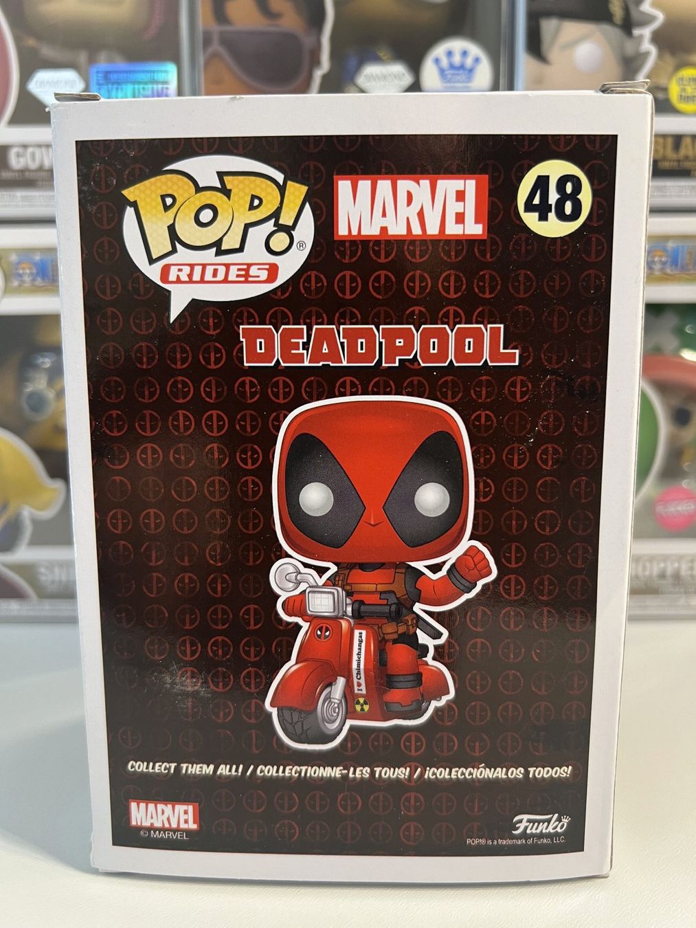 Funko Statuette: Funko POP! Rides Deadpool On Scooter – Nuovo e nell'imballaggio originale da Le Mouret venduto da perfectbijou 2