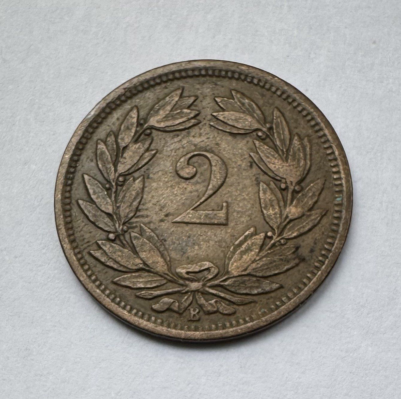 Tutti le monete: 1879 2 Rappen -unz – Usato da Kirchberg SG venduto da Zenhad69 1
