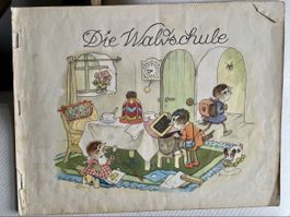 Antikes Kinderbuch "die Waldschule" von 1946, Rarität!