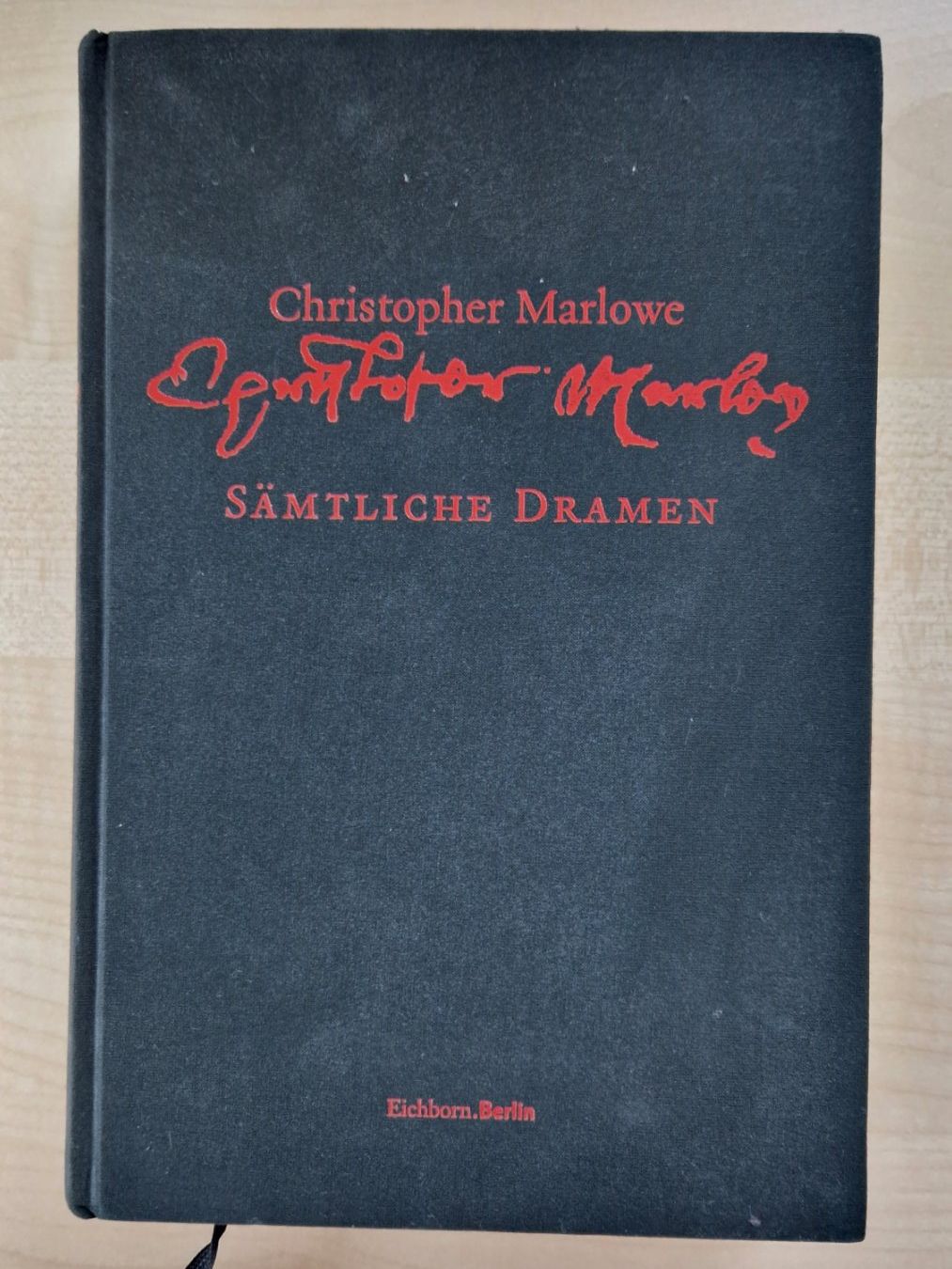 Libri: Christopher Marlowe / Sämtliche Dramen / Fester Einband – Usato da Malters venduto da page02