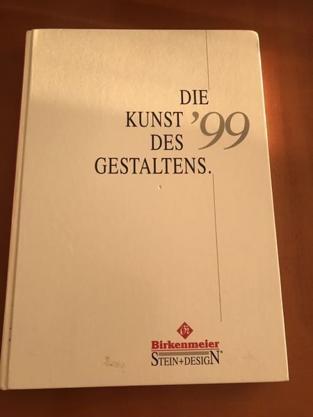 Libri: Die Kunst des Gestaltens '99 Birkenmeier – Usato da Bergdietikon venduto da book-4-you