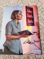 Donna Leon - Autogramm auf Foto