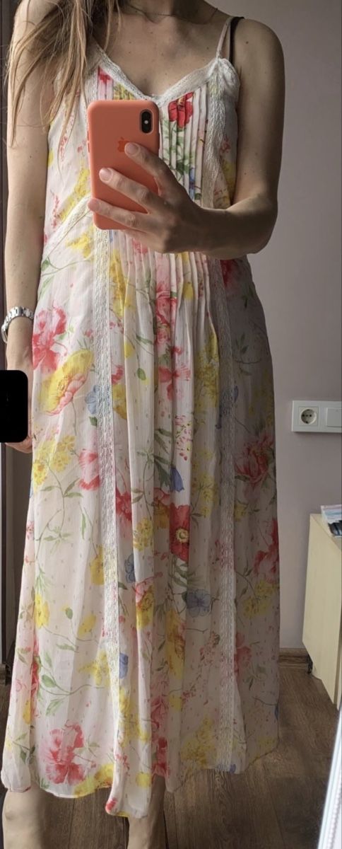 Twinset Vestiti: Kleid Twinset Milano Blumenmuster Grösse 40 – Usato da Gossau ZH venduto da ann_2qmy