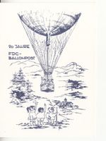 20 Jahre FDC Ballonpost,  Zurzach - Dogern 1982