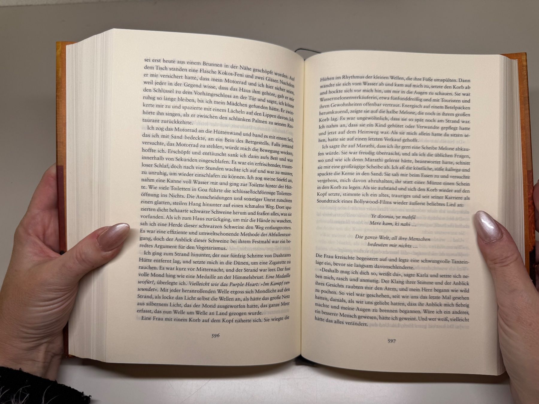 Libri: ROMAN: Gregory David Roberts, Shantaram Aram – Usato da Grosswangen venduto da Deutsche_Romane 6
