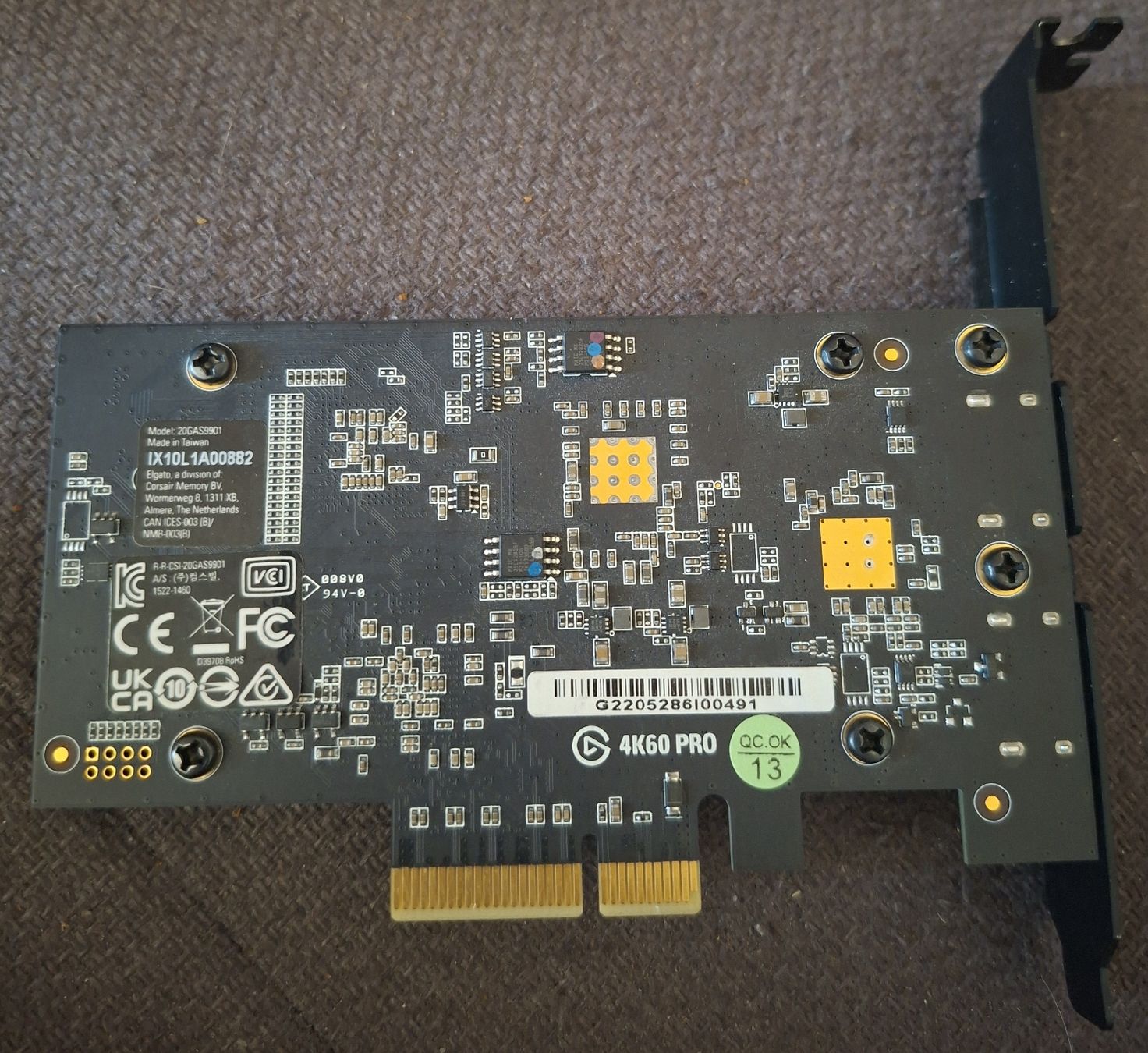 Elgato Registratori: Carte capture gaming ELGATO 4k60 pro – Nuovo (secondo la descrizione) da Tavannes venduto da Yann333 1