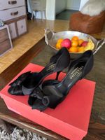 Valentino Carvani Schwarz Seide Gr. 40 Top!