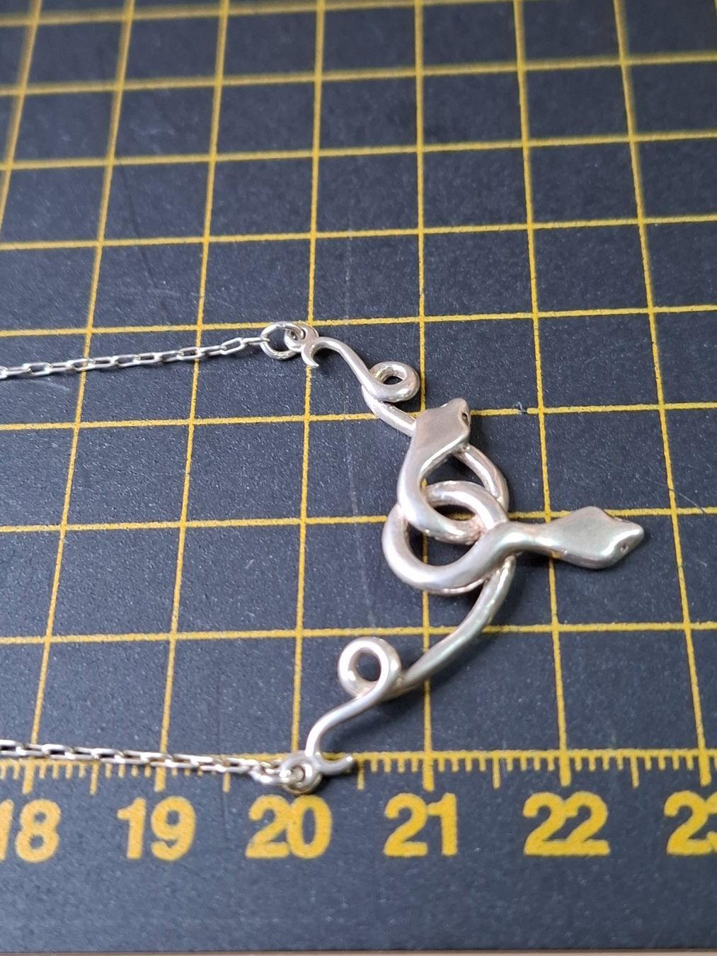 Ketten: Kette Silber 925 mit Schlangenmotiven – Gebraucht aus Zwieselberg von Halifaxmendusli 8