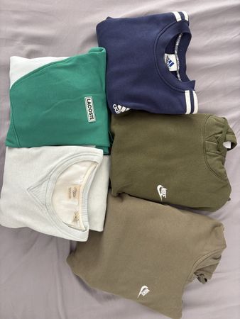 5 Marken Pullover Set Scotch Soda Nike Adidas Lacoste