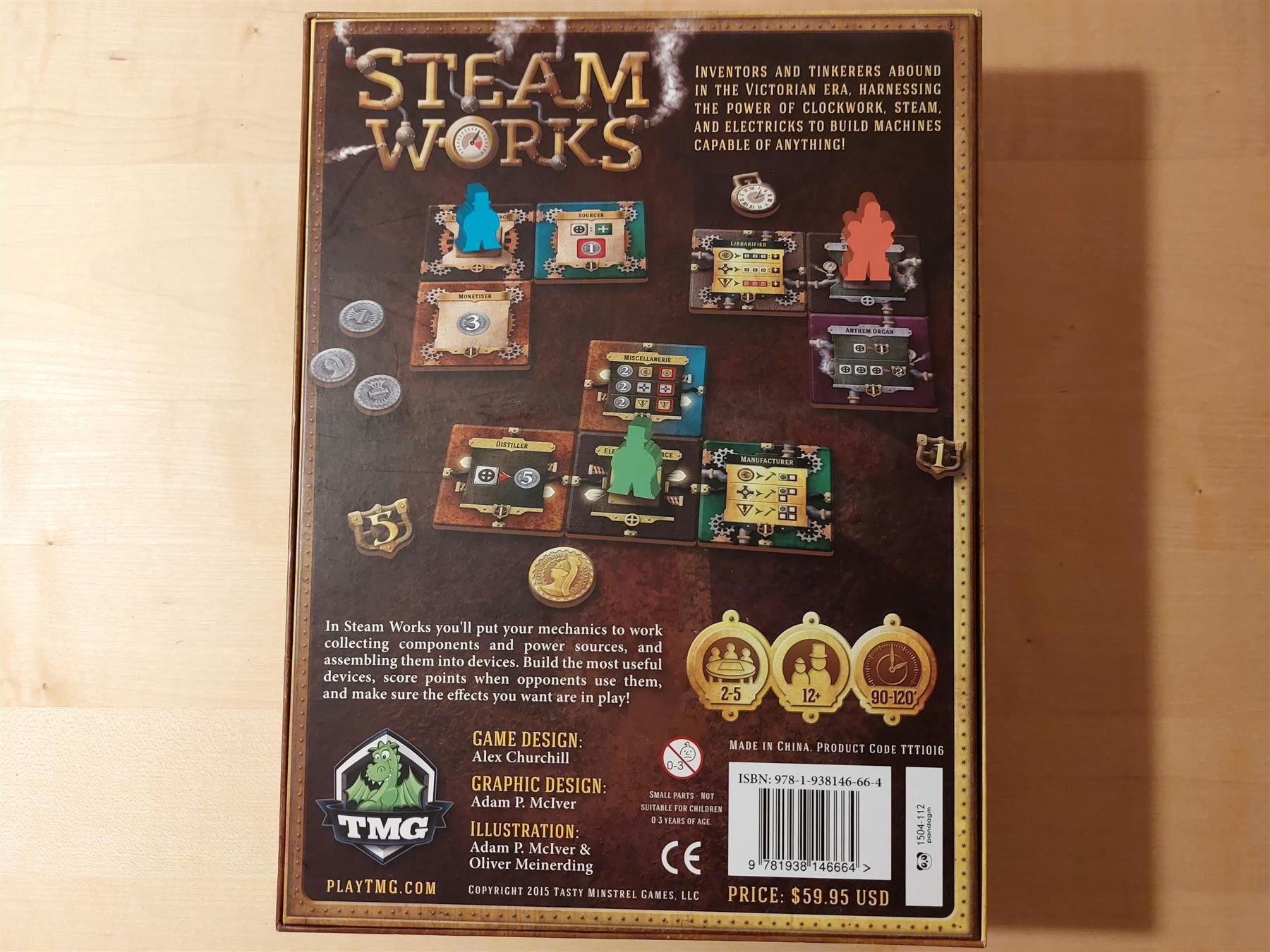 Giochi: STEAM WORKS (TMG) – Usato da Luzern venduto da Blue-Moon 1