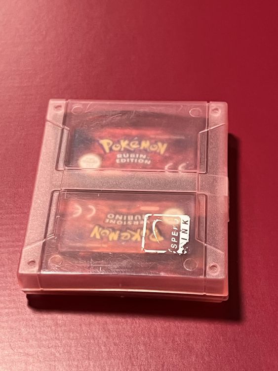 Pokémon Rubin & Rubino Edition GBA 3