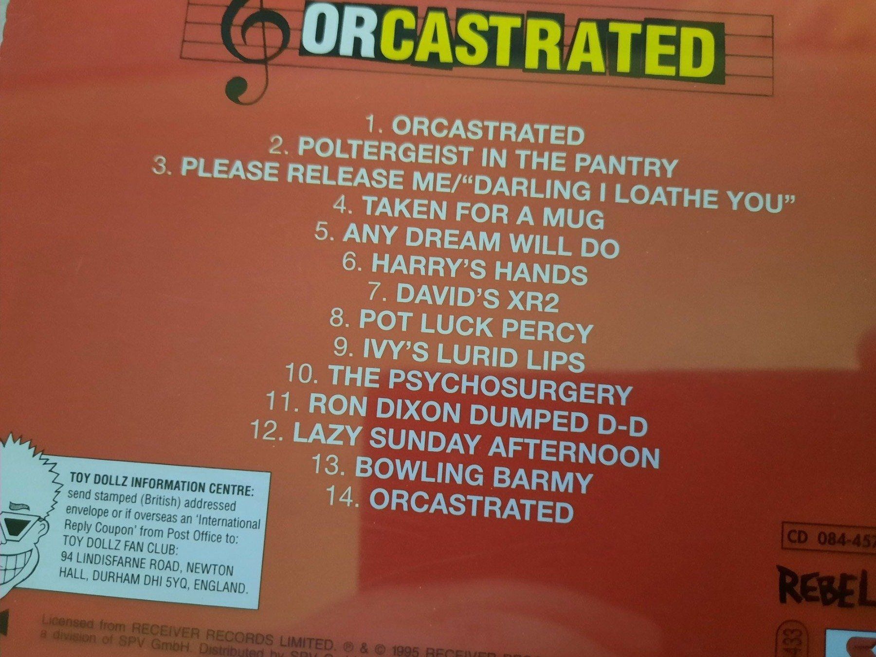 CDs: CD Toy Dollz - Orcastrated – D'occasion à Pully par bro_n52j 2