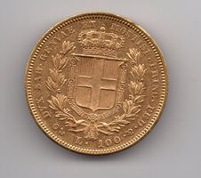 (480) Sardinien, 100 Lire, Anker 1834, top stgl