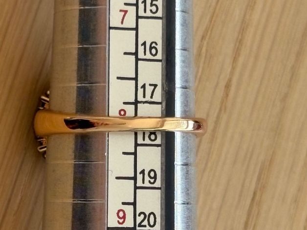 Anelli: Luxus Elegante Gr.18:8 Ring Rosefarben schwarz – Nuovo (secondo la descrizione) da Biel-Bienne venduto da Roserosse13 5